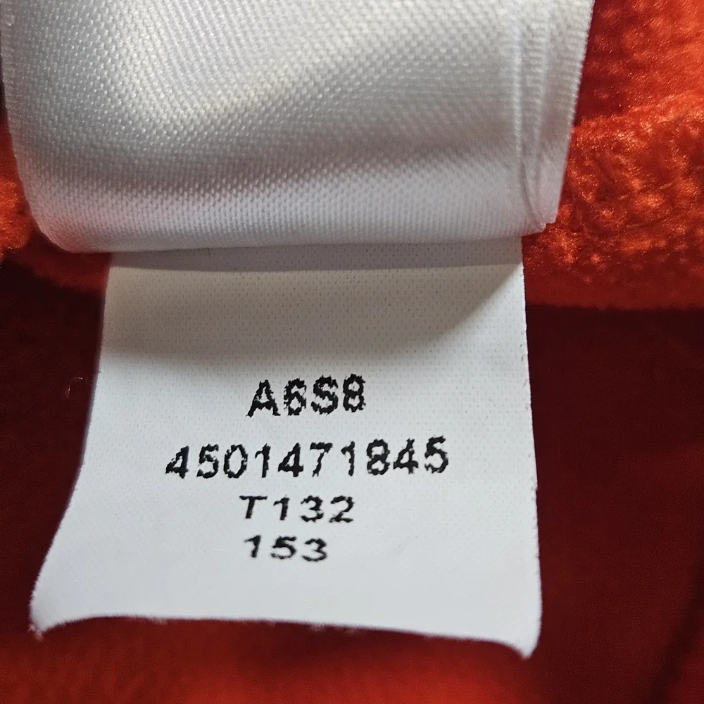 The North Face Sweatshirt Mens Small Orange Pullover Hoodie